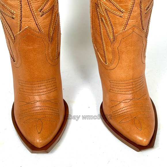 Jessica Simpson Alan Cowboy Cowgirl Boots - Women's 9B Excellent Condition - Picture 13 of 15